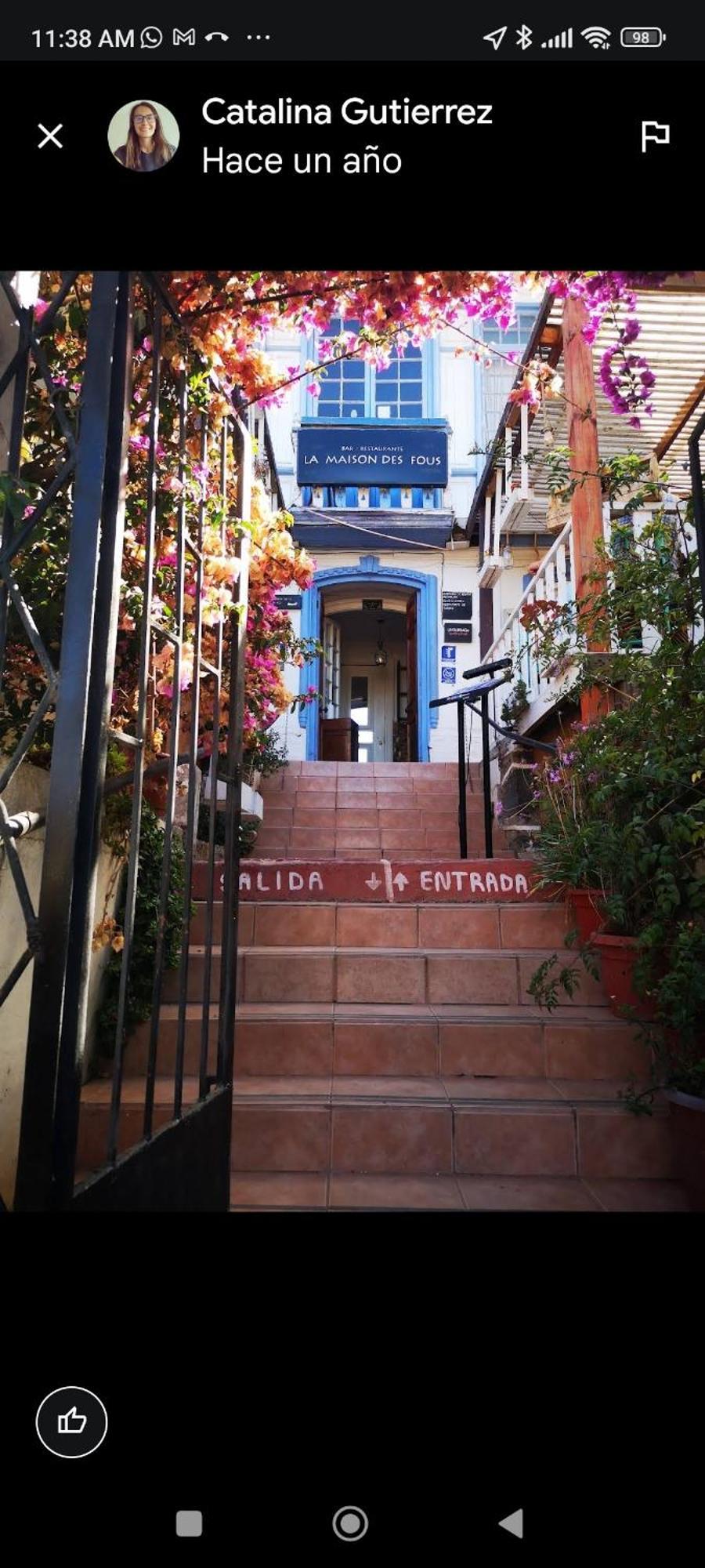 La Maison Des Fous Papudo Buitenkant foto